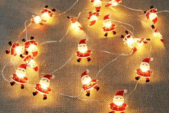 Mega Loja dos Produtos 2 metros - Papai Noel Pisca Pisca Papai Noel - LED