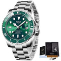 Mega Loja dos Produtos 200034143 Silver green / China Relógio LIGE CLASSIC