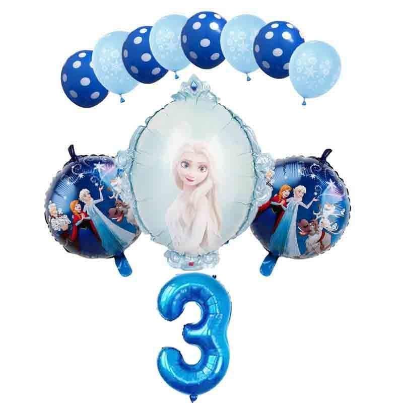 Mega Loja dos Produtos 3B Kit Balões Decorativos para Festa Infantil Frozen