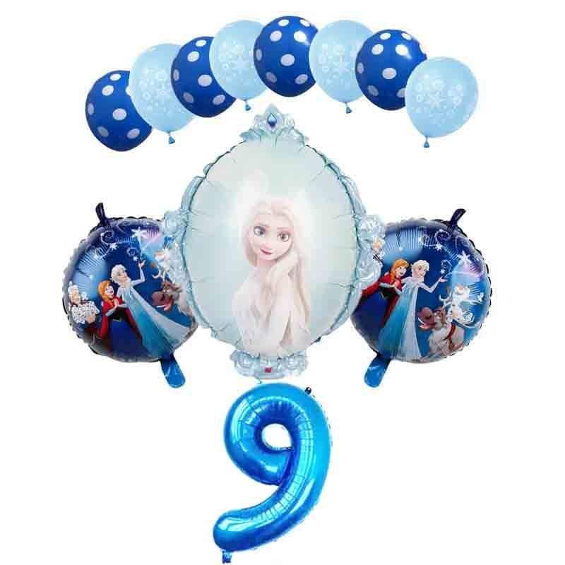 Mega Loja dos Produtos 9B Kit Balões Decorativos para Festa Infantil Frozen