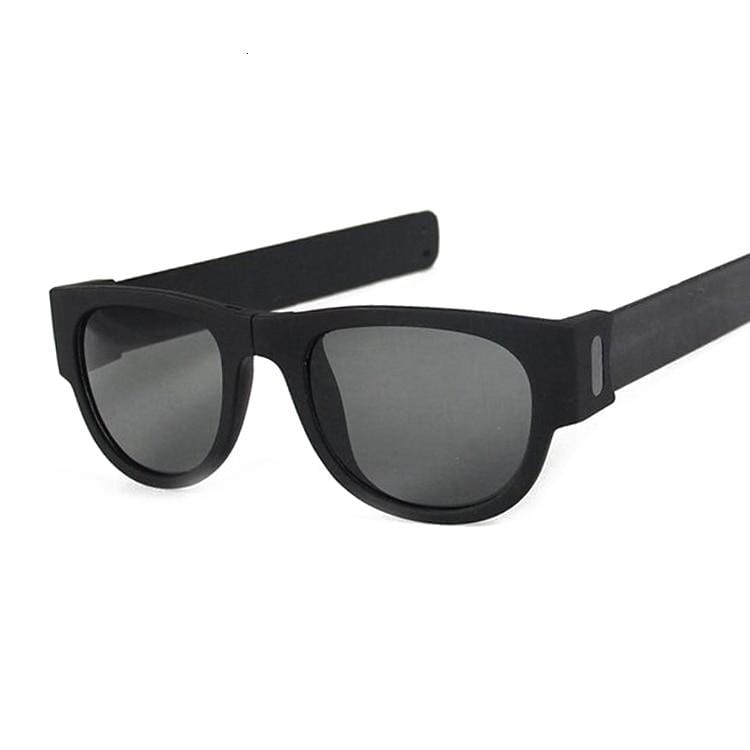Mega Loja dos Produtos Acessórios e Joias Preto e Cinza Óculos de Sol Dobrável - Fit Glasses