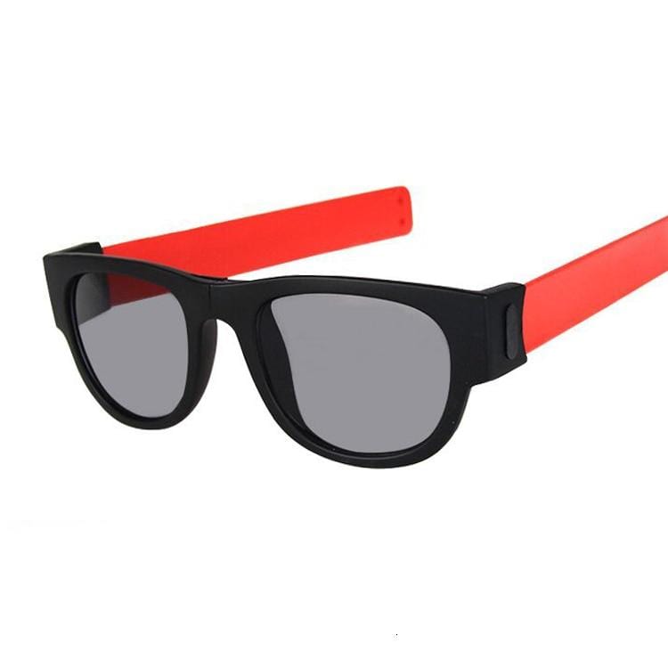 Mega Loja dos Produtos Acessórios e Joias Preto e vermelho Óculos de Sol Dobrável - Fit Glasses