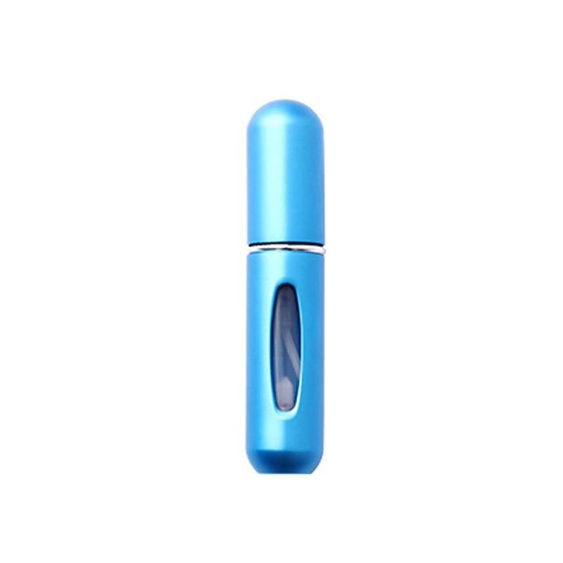 Mega Loja dos Produtos Azul Fosco Frasco de Perfume Spray 5ml Recarregável