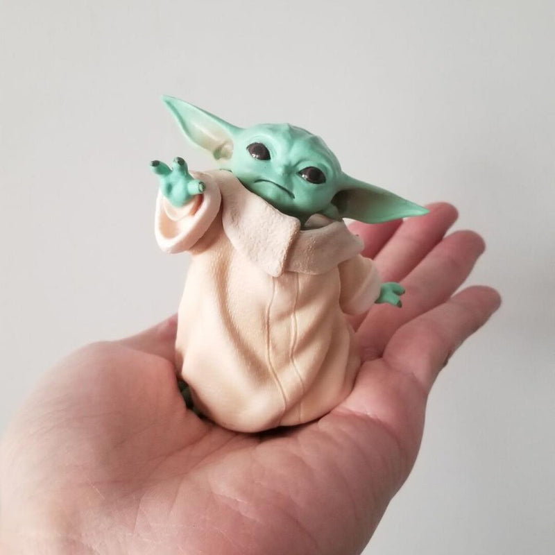 Mega Loja dos Produtos Boneco Bebê Yoda 8 cm (1)