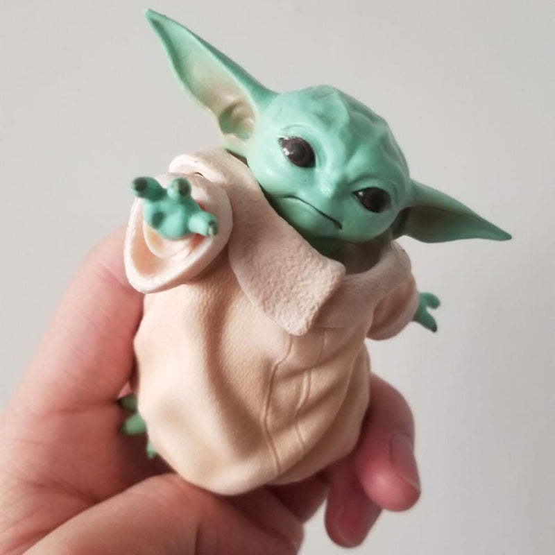 Mega Loja dos Produtos Boneco Bebê Yoda 8 cm