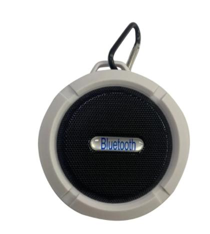 Mega Loja dos Produtos Branco Caixa de Som Portátil Bluetooth Compacta