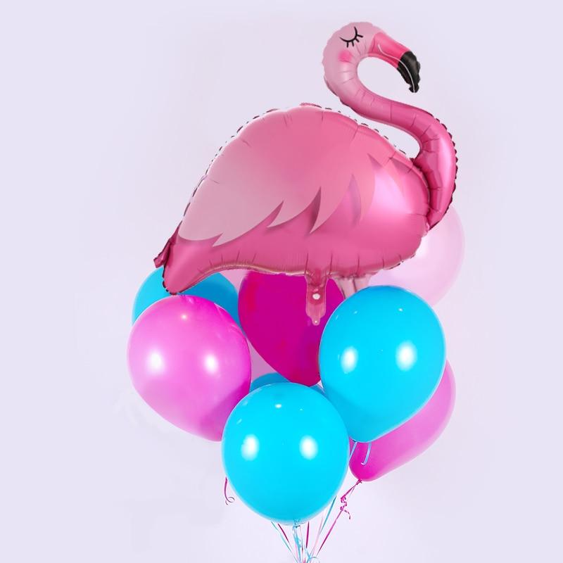 Mega Loja dos Produtos Casa 11 Kit Balões Decorativos para Festa - Flamingo