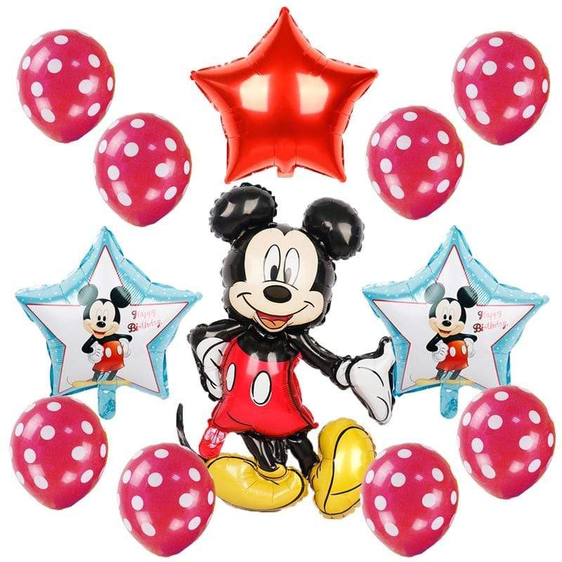 Mega Loja dos Produtos Casa 2 Kit Balões Decorativos para Festa Infantil - Mickey e Minnie