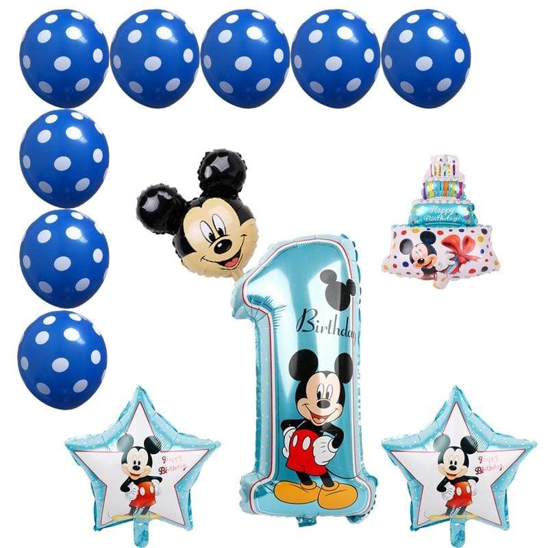 Mega Loja dos Produtos Casa 6 Kit Balões Decorativos para Festa Infantil - Mickey e Minnie