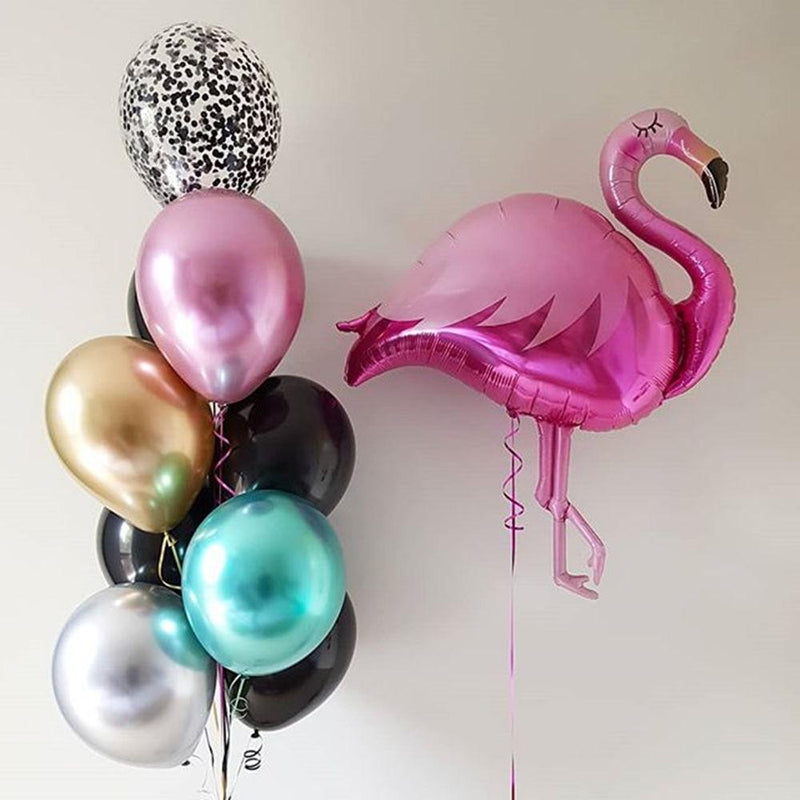 Mega Loja dos Produtos Casa Kit Balões Decorativos para Festa - Flamingo
