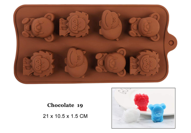 Mega Loja dos Produtos Chocolate 19 Molde de Silicone para Chocolate