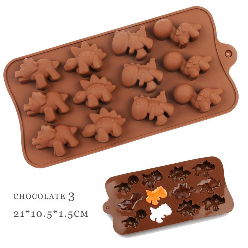 Mega Loja dos Produtos Chocolate 3 Molde de Silicone para Chocolate