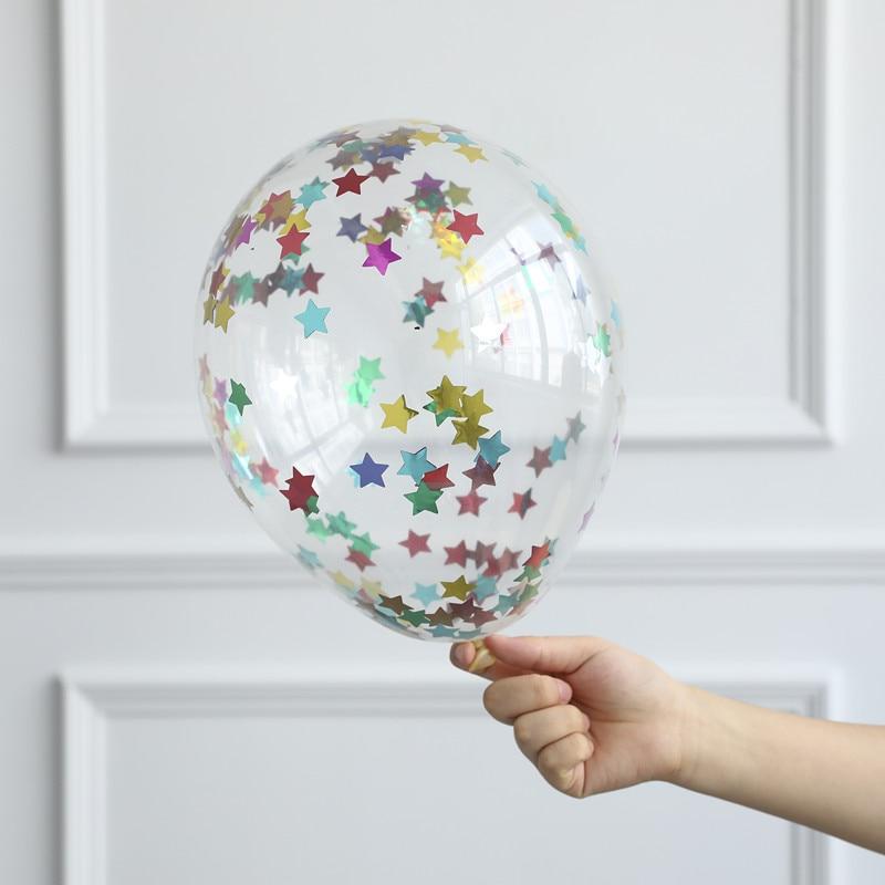 Mega Loja dos Produtos Coloridos 3 / 10 Balões de Festa com Confetes 10 Unidades