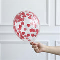 Mega Loja dos Produtos Corações / 10 Balões de Festa com Confetes 10 Unidades