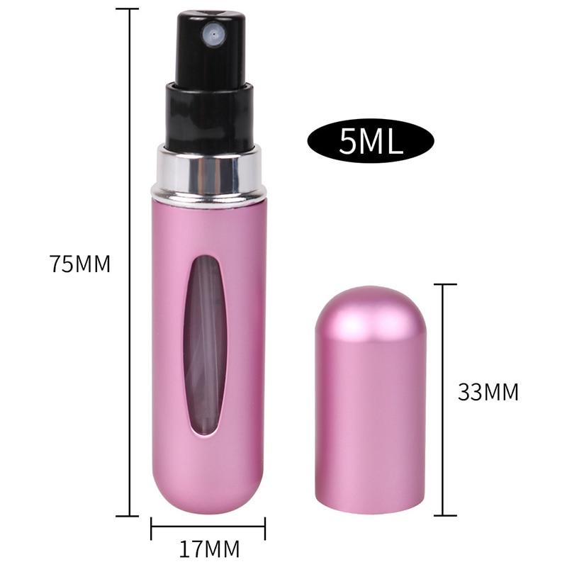 Mega Loja dos Produtos Frasco de Perfume Spray 5ml Recarregável