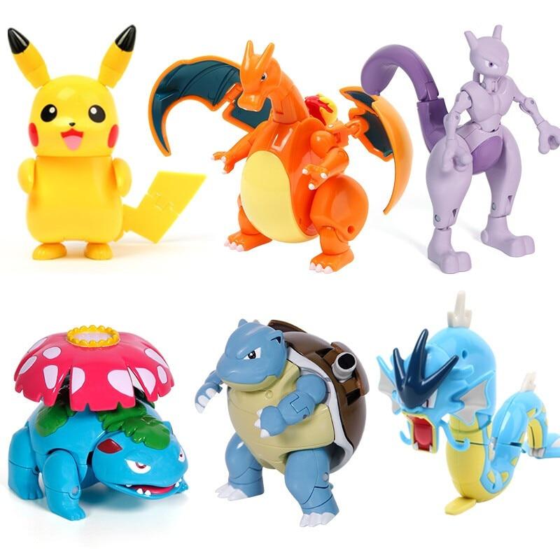 Mega Loja dos Produtos Infantil 6 Peças Brinquedos Pokemon