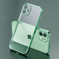 Mega Loja dos Produtos iPhone 11 / Verde Capa para iPhone de Silicone Transparente com Bordas