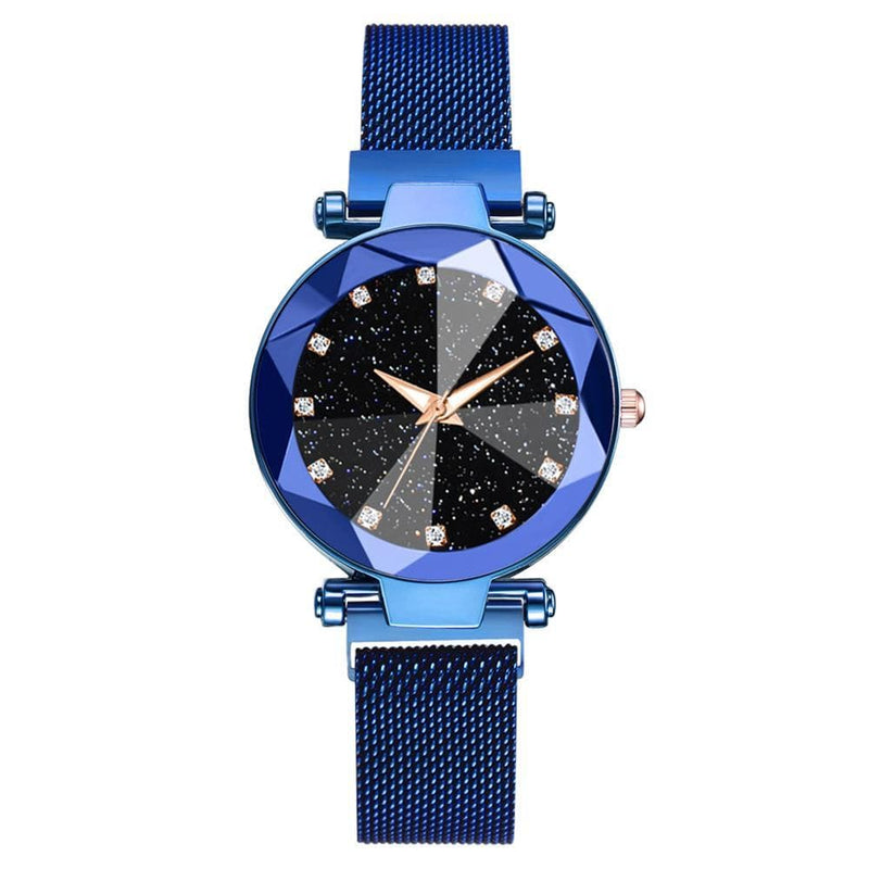 Mega Loja dos Produtos Modelo 9 Relógio Feminino Céu Estrelado
