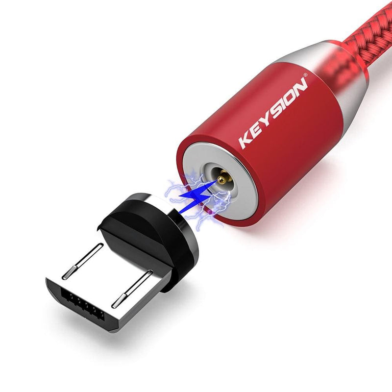 Mega Loja dos Produtos Para Micro vermelho / 1m Carregador magnético para iOS e Android