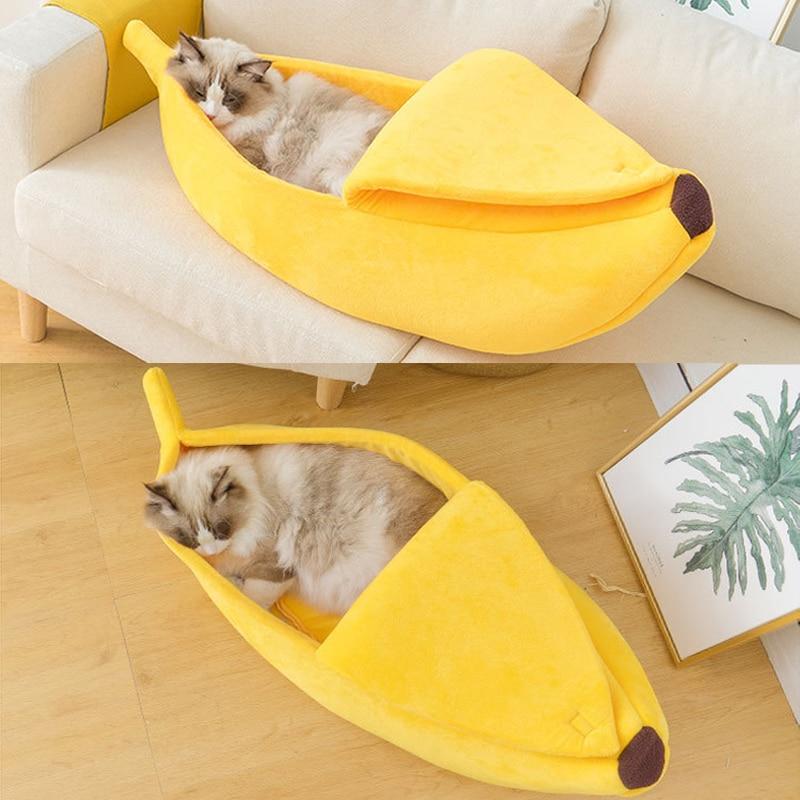 Mega Loja dos Produtos Pets Cama de Banana para Gatos