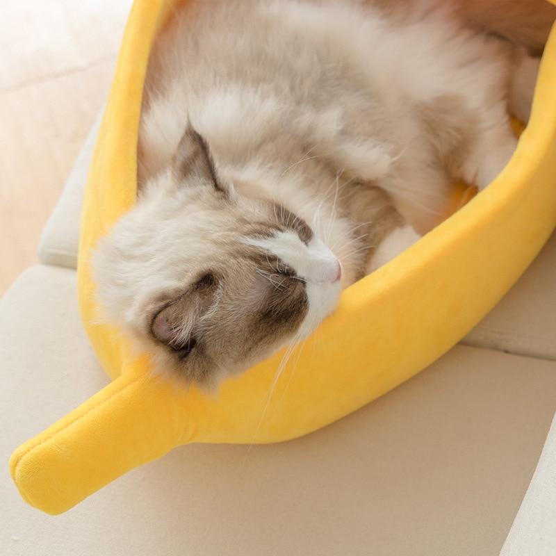 Mega Loja dos Produtos Pets Cama de Banana para Gatos