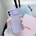 Mega Loja dos Produtos Roxo / iPhone 7/8 Capa para iPhone com Proteção da Lente da Câmera