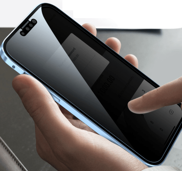 Mega Loja dos Produtos Tecnologia Capa para iPhone Magnética Blindada com Tela de Privacidade