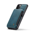 Mega Loja dos Produtos Tecnologia iPhone 12 Mini / Azul Capa para iPhone com Carteira