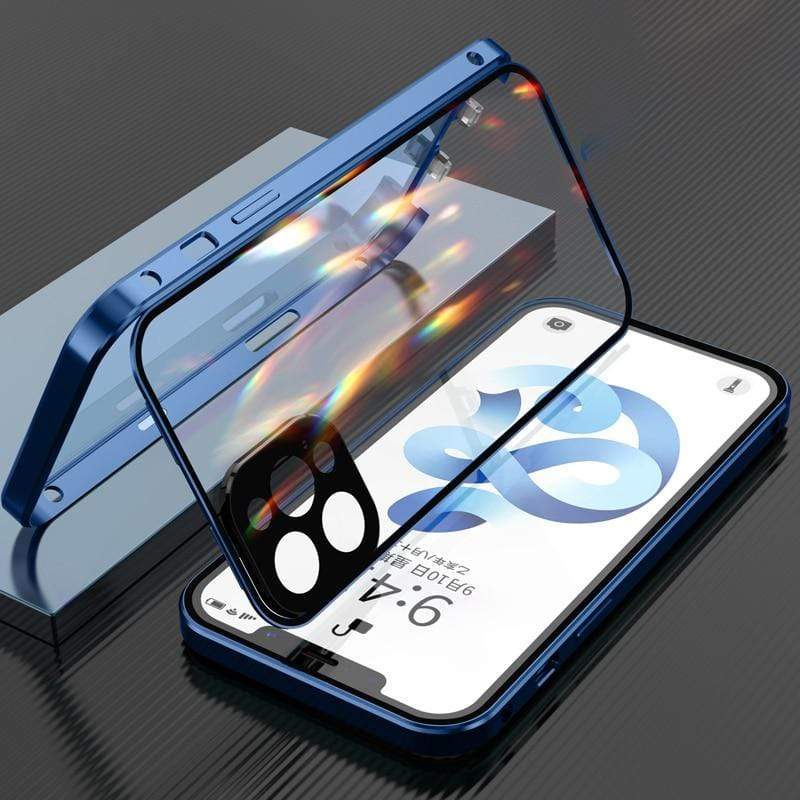 Mega Loja dos Produtos Tecnologia iPhone 12 Mini / Blue Capinha para iPhone 2 em 1