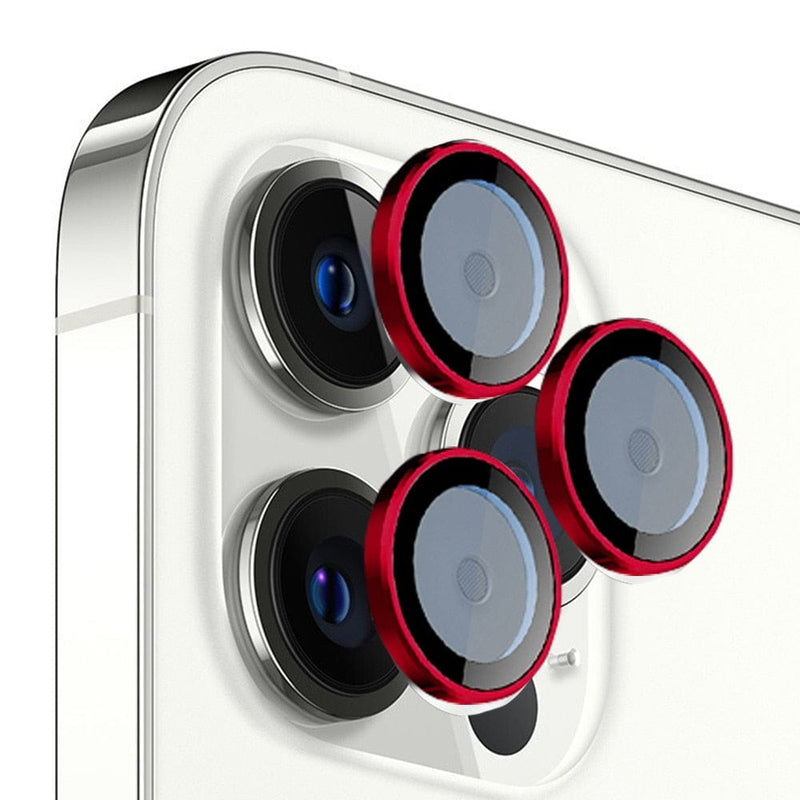 Mega Loja dos Produtos Tecnologia iPhone 12 Mini / Vermelho Protetor para Lente de Câmera Traseira iPhone