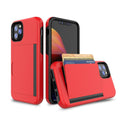 Mega Loja dos Produtos Tecnologia iPhone 13 Mini / Vermelho Capa para iPhone 13 com Porta Cartão