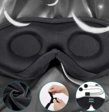 Mega Loja dos Produtos Tecnologia Máscara de Relaxamento com Áudio Integrado