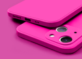 Mega Loja dos Produtos Tecnologia Rosa / iPhone 12 Pro Max Capinha para iPhone de Silicone