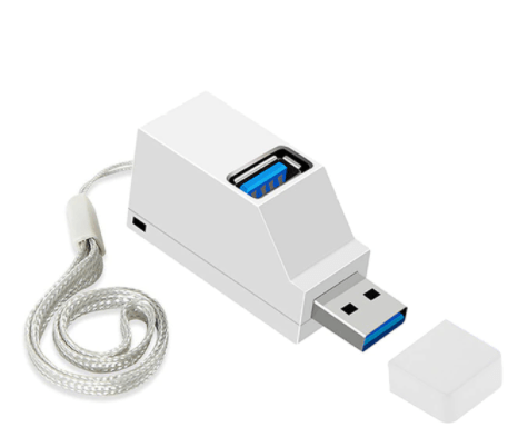 Mega Loja dos Produtos USB 3.0 Branco Hub 3 em 1 USB Sem Fio