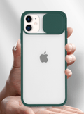 Mega Loja dos Produtos Verde / For iPhone 7/8 Capa para iPhone com Proteção da Lente da Câmera